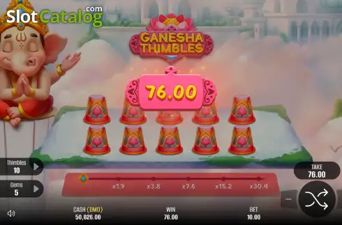 Скрин3. Ganesha Thimbles слот