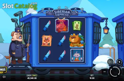 Скрин2. Siberian Express слот