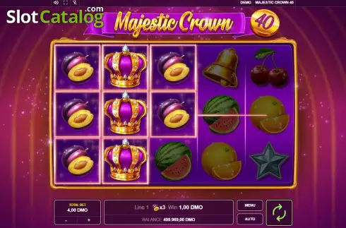 Скрин3. Majestic Crown 40 слот
