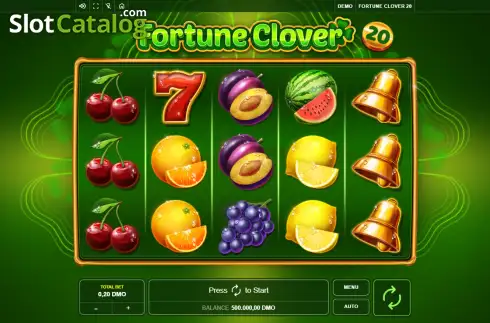 Скрин2. Fortune Clover 20 слот