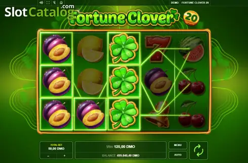 Скрин3. Fortune Clover 20 слот