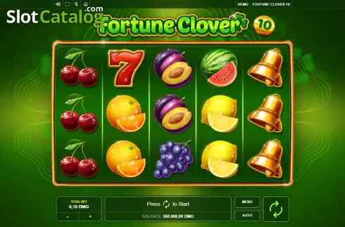 Скрин2. Fortune Clover 10 слот