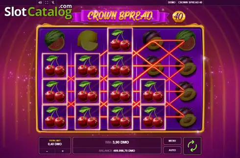 Скрин3. Crown Spread 40 слот