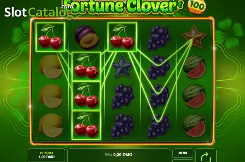 Скрин3. Fortune Clover 100 слот