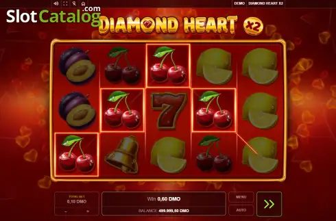 Скрин3. Diamond Heart x2 слот