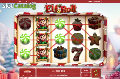 Скрин3. Elf & Roll слот