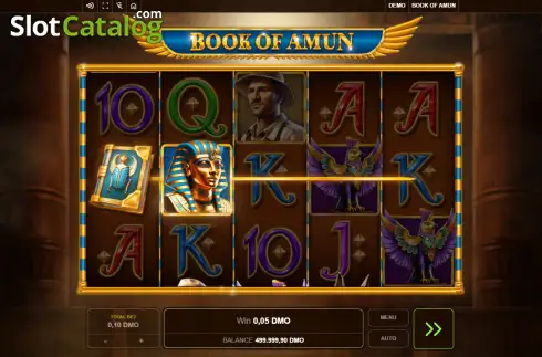 Скрин3. Book of Amun (Playnet) слот
