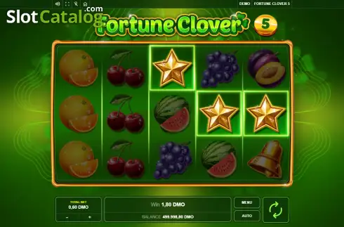 Скрин3. Fortune Clover 5 слот