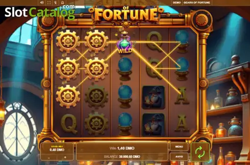Скрин3. Gears of Fortune (Playnet) слот