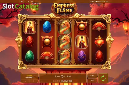 Скрин2. Empress of Flame слот