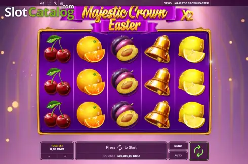 Скрин2. Majestic Crown Easter слот