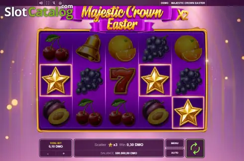 Скрин3. Majestic Crown Easter слот