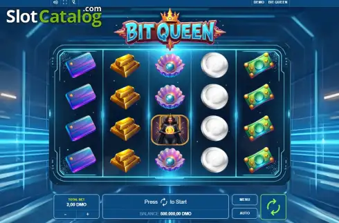 Скрин2. Bit Queen слот