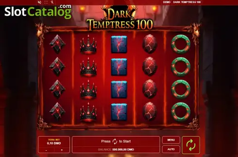 Скрин2. Dark Temptress 100 слот