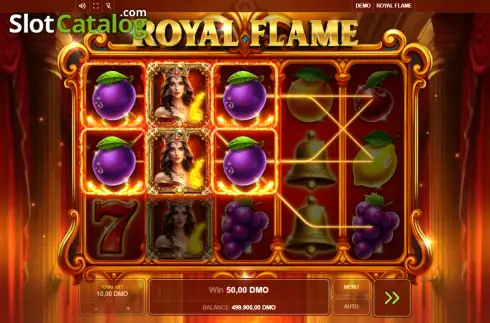 Скрин3. Royal Flame слот
