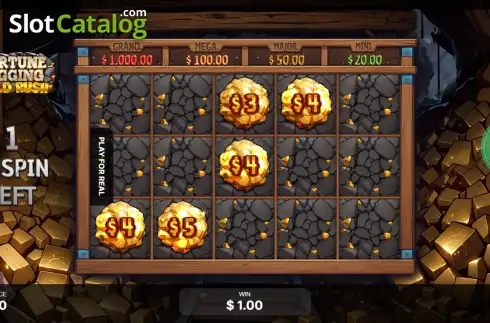 Скрин3. Fortune Digging: Gold Rush слот