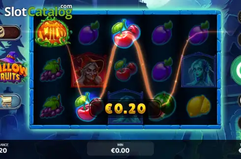 Скрин3. Hallow Fruits слот