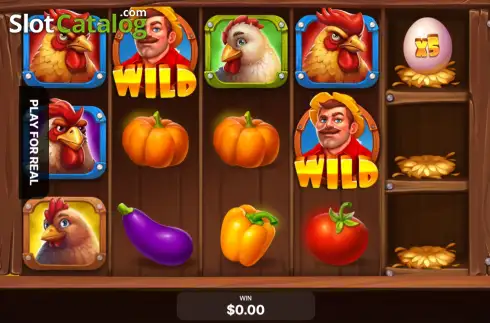 Скрин2. Chicken Farm (Playnetic) слот