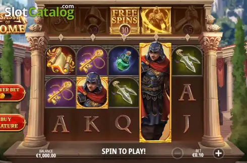 Скрин2. Assassin of Rome слот