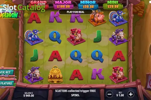 Скрин2. Farmageddon (Playnetic) слот