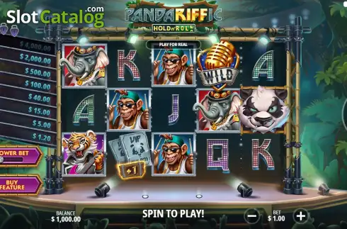 Скрин2. Pandariffic: Hold n' Roll слот