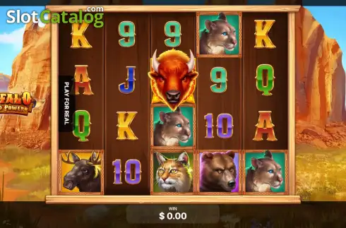 Скрин2. Buffalo: Wild Power слот
