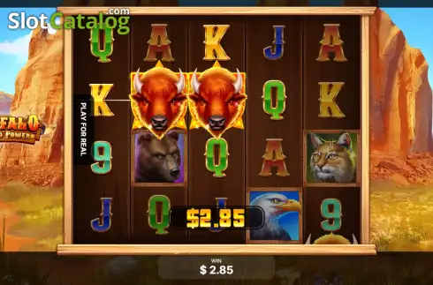 Скрин3. Buffalo: Wild Power слот