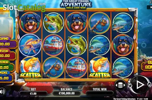 Скрин2. The Great Fishing Adventure слот