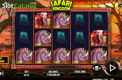 Скрин2. Safari Kingdom слот
