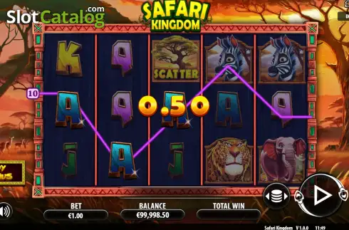 Скрин3. Safari Kingdom слот