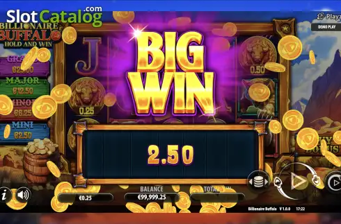 Скрин6. Billionaire Buffalo Hold and Win слот
