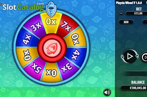 Скрин2. Playzia Wheel слот