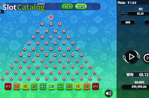 Скрин3. Playzia Plinko слот
