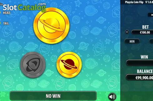 Скрин2. Playzia Coin Flip слот