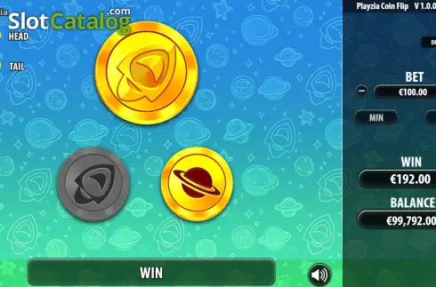 Скрин3. Playzia Coin Flip слот
