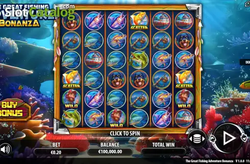 Скрин2. The Great Fishing Adventure Bonanza слот