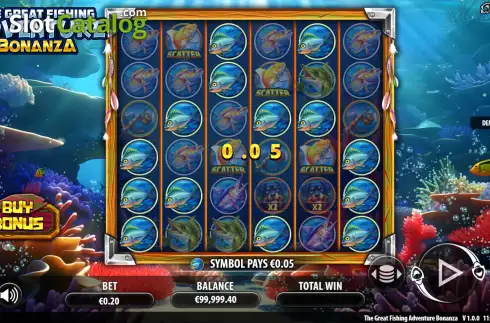 Скрин3. The Great Fishing Adventure Bonanza слот