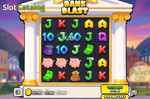 Скрин2. Bank Blast слот