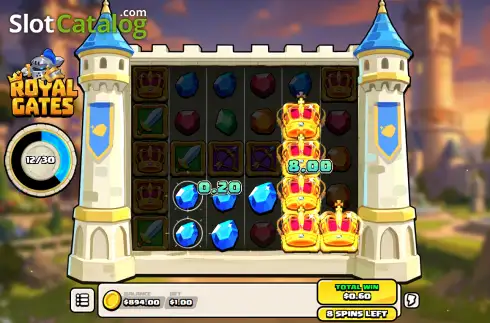 Скрин3. Royal Gates слот