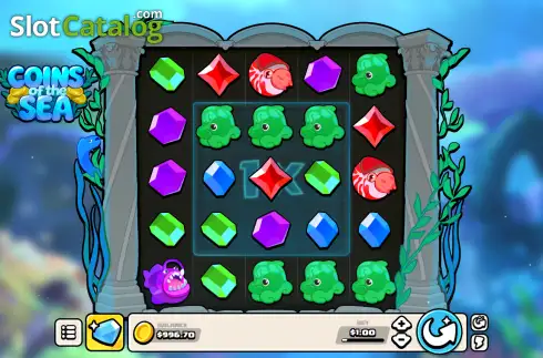 Скрин2. Coins of the Sea слот