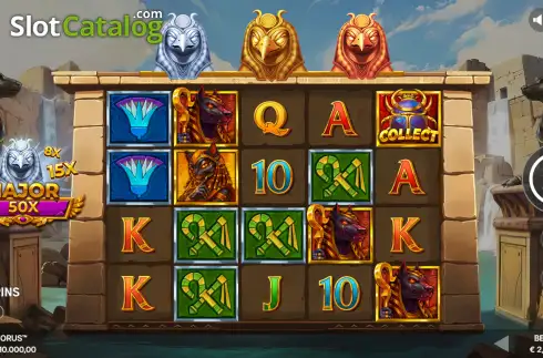 Скрин2. 3 Pots of Horus слот