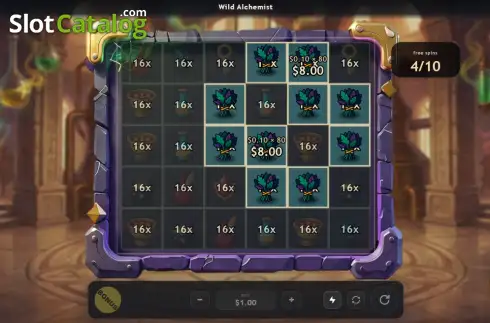 Скрин3. Wild Alchemist слот