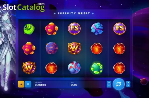 Скрин2. Infinity Orbit слот