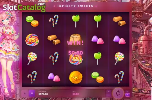 Скрин3. Infinity Sweets слот
