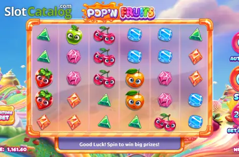 Скрин2. Pop’n Fruits слот