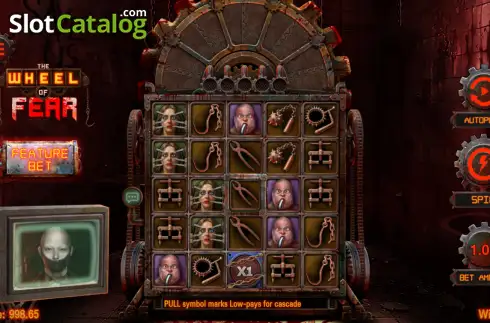 Скрин2. The Wheel of Fear слот