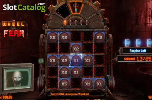 Скрин3. The Wheel of Fear слот