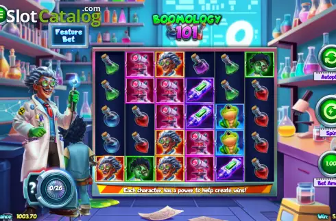 Скрин2. Boomology 101 слот