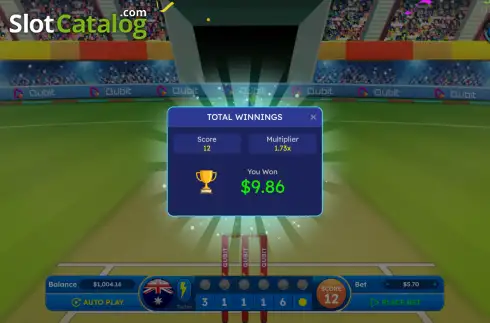 Скрин3. Cricket Super Over слот