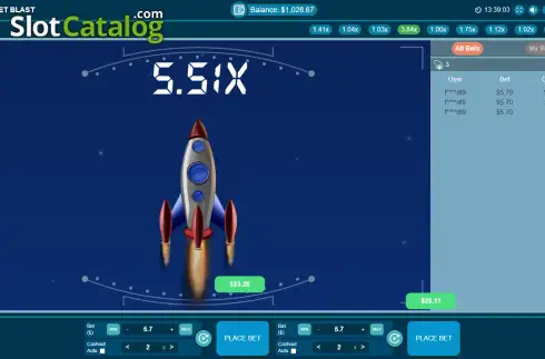 Скрин3. Rocket Blast слот